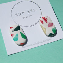 Load image into Gallery viewer, Christmas Terrazzo - Capsule Stud
