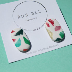 Christmas Terrazzo - Capsule Stud