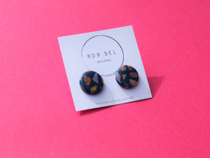 TERRAZZO DAY AND NIGHT - Round Stud Navy